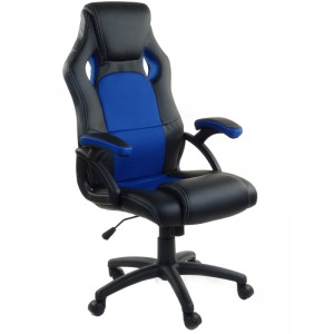 Scaun gaming XRace Negru-Albastru